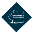 Corsetti's Guide Service Logo