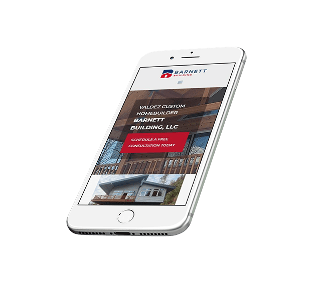 Barnett Building Website Mockup