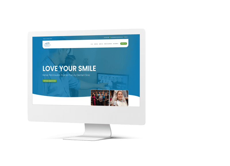 Soldotna Dental Website Mockup